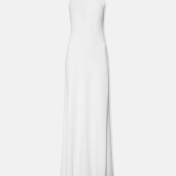 Galvan, Sienna Crepe Halterneck Gown - Picture 3 of 14